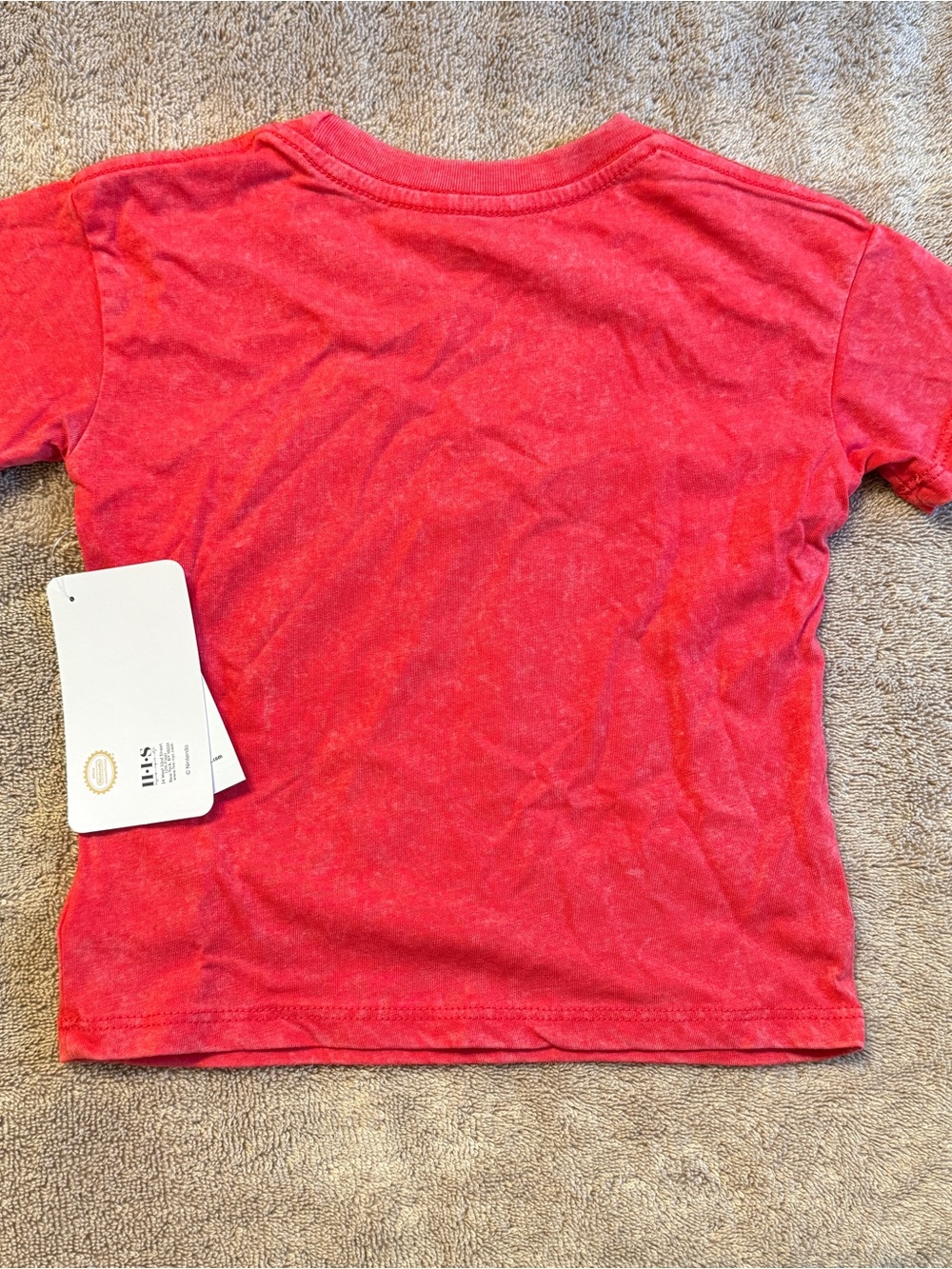 Nintendo Kids Graphic Tee Pair - Red & Peach - Size 2T - Picture 3 of 10